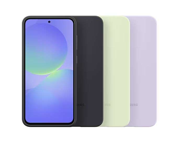 Samsung Galaxy A36 Silicone Case Black