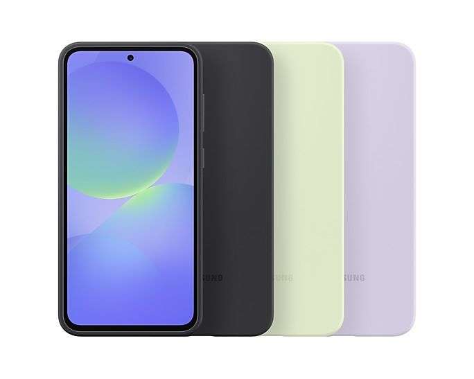 Samsung Galaxy A36 Silicone Case Light Green