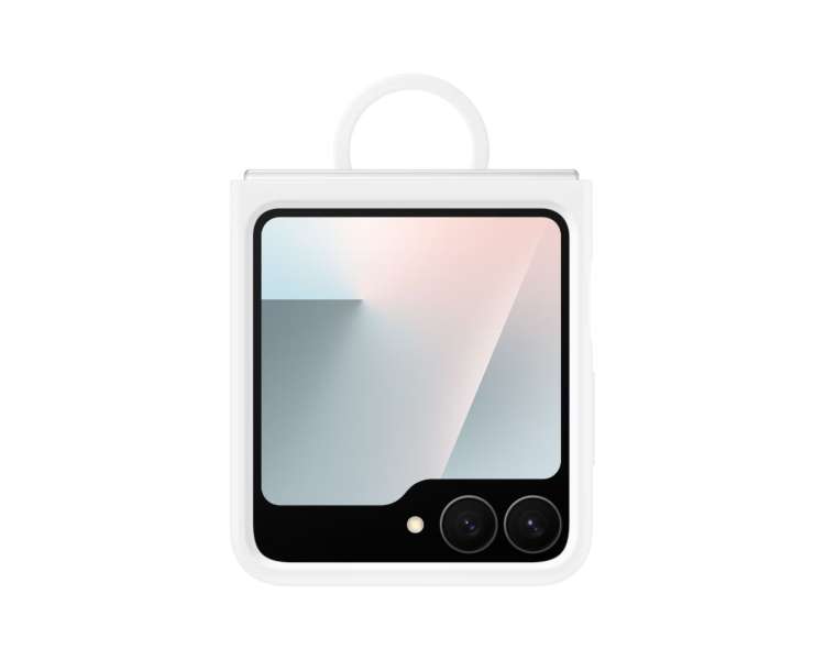 Samsung Galaxy Flip6 Silicone Case White