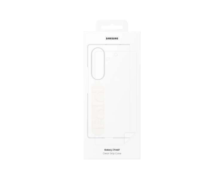 Samsung Galaxy Fold7 Clear Grip Case Transparent