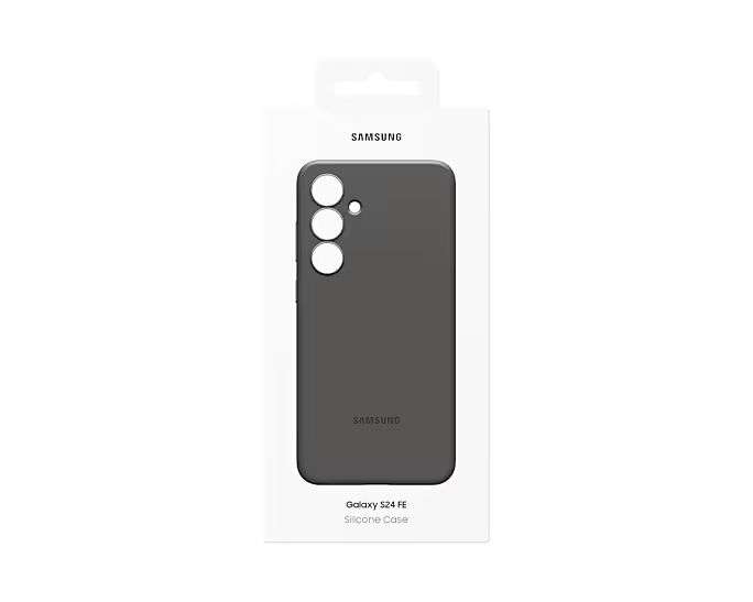 Samsung Galaxy S24 FE Silicone Case Black