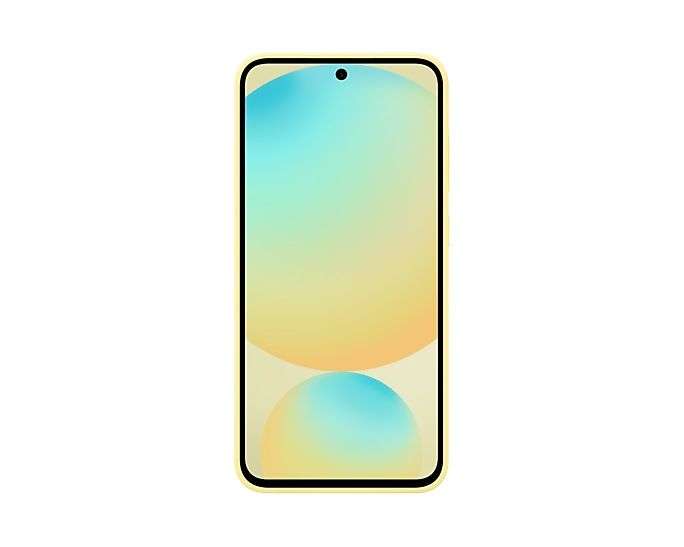 Samsung Galaxy S24 FE Silicone Case Yellow