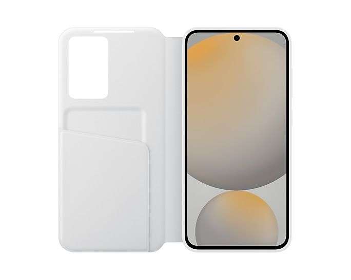 Samsung Galaxy S24 FE Smart View Wallet Case White