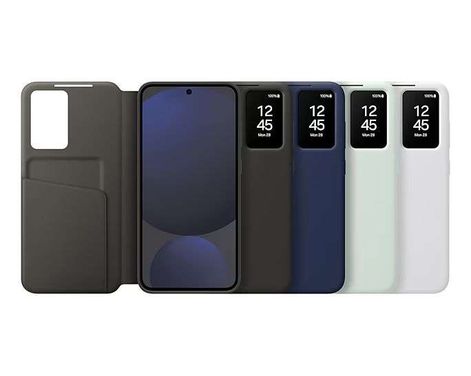 Samsung Galaxy S24 FE Smart View Wallet Case White