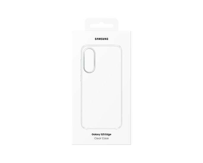 Samsung Galaxy S25 Edge case Transparent