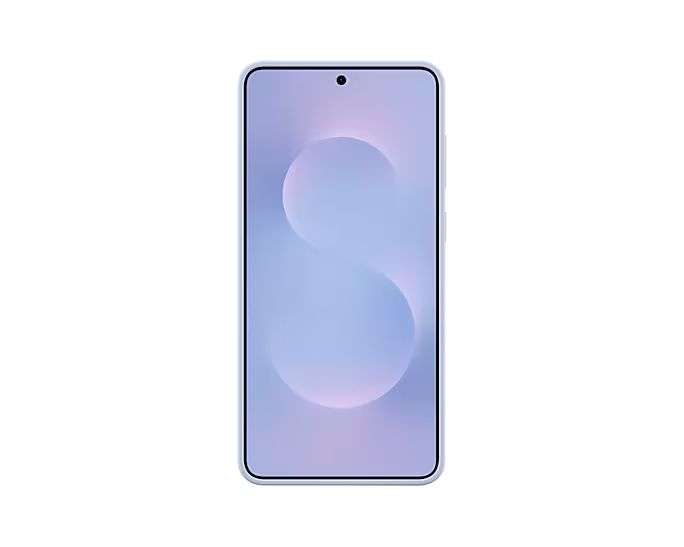 Samsung Galaxy S25 Edge silicone case Light Blue