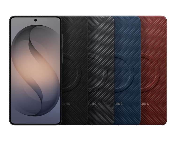 Samsung Galaxy S26+ Carbon Magnet Case Black