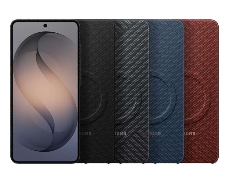 Samsung Galaxy S26 Carbon Magnet Case Gray
