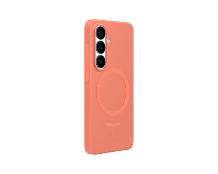 Samsung Galaxy S26 Silicone Magnet Case Coralred