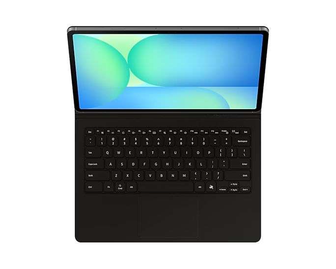 Samsung Galaxy Tab S10 FE+ Book Cover Keyboard AI Key Case Black