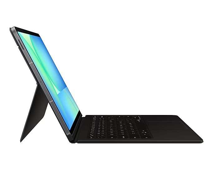 Samsung Galaxy Tab S10 FE+ Book Cover Keyboard AI Key Case Black