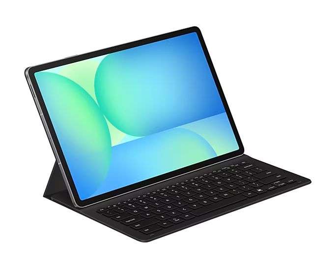 Samsung Galaxy Tab S10 FE+ Book Cover Keyboard Slim AI Key Case Black