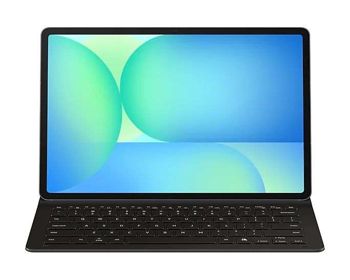 Samsung Galaxy Tab S10 FE+ Book Cover Keyboard Slim AI Key Case Black