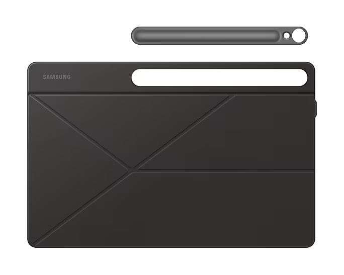 Samsung Galaxy Tab S10 FE+ Smart Book Cover Case Black