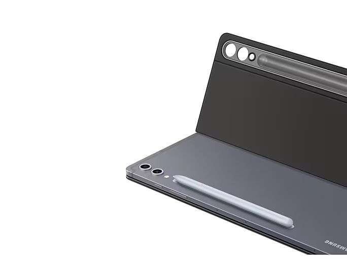 Samsung Galaxy Tab S9/S9 FE Book Cover Keyboard Slim Black