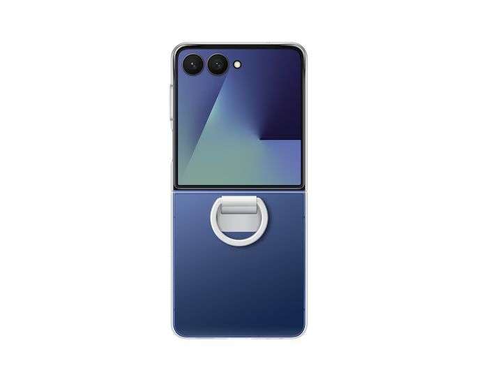 Samsung Galaxy Z Flip7 Ring Case Transparent