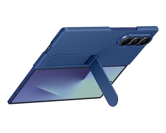 Samsung Galaxy Z Fold7 Silicone Case Blue