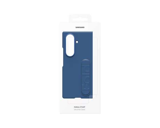 Samsung Galaxy Z Fold7 Silicone Case Blue