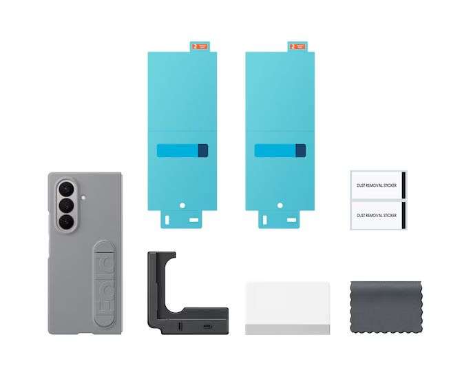 Samsung Galaxy Z Fold7 Silicone Case Gray