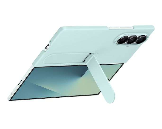 Samsung Galaxy Z Fold7 Silicone Case Light Cyan