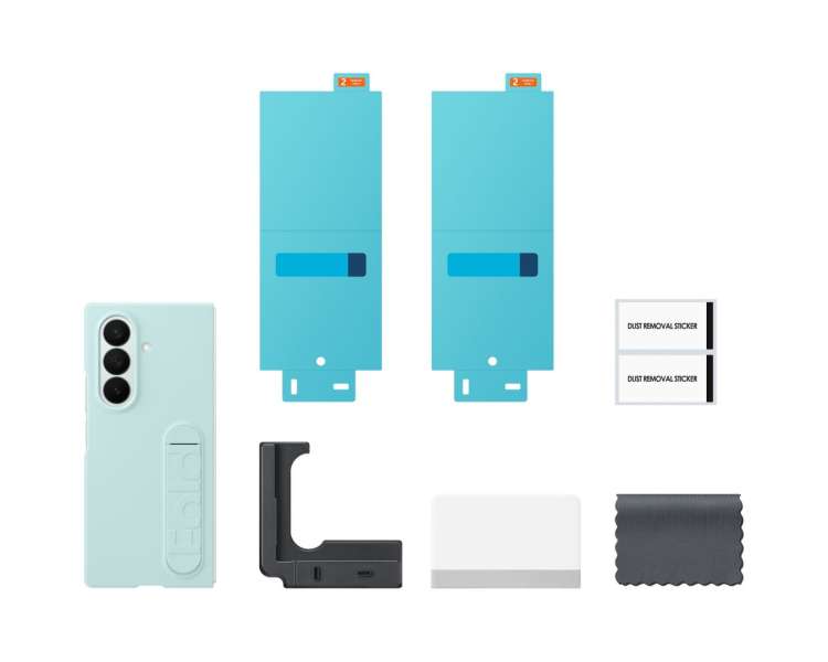 Samsung Galaxy Z Fold7 Silicone Case Light Cyan