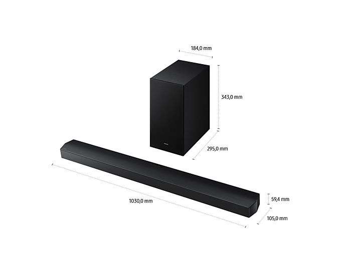 Samsung HW-B750F (2025) 5.1 Soundbar Black