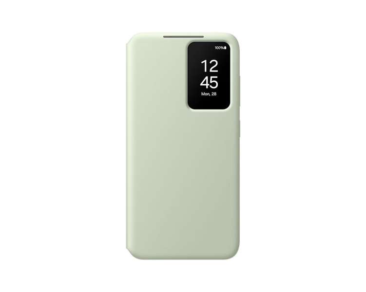 Samsung Galaxy S24 Smart View Wallet Case Light Green