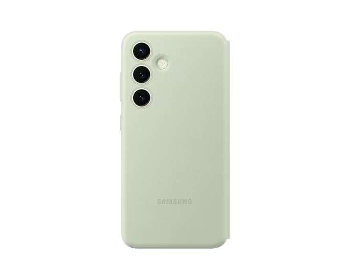 Samsung Galaxy S24 Smart View Wallet Case Light Green
