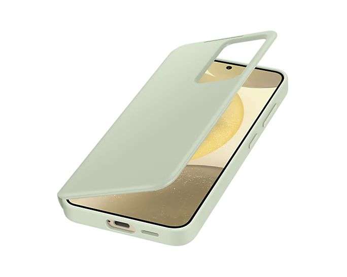 Samsung Galaxy S24 Smart View Wallet Case Light Green