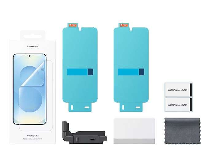 Samsung Galaxy S25 Anti-reflecting Film Transparent