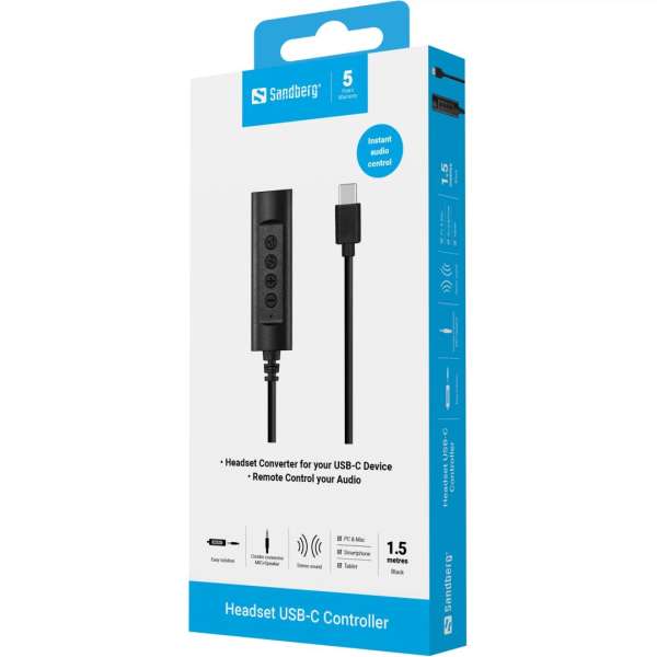 Sandberg 136-73 USB-C Hangkártya