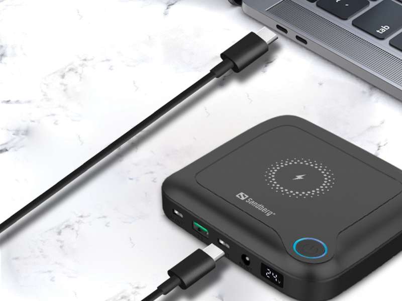 Sandberg All-in1 Laptop 25000mAh PowerBank Black