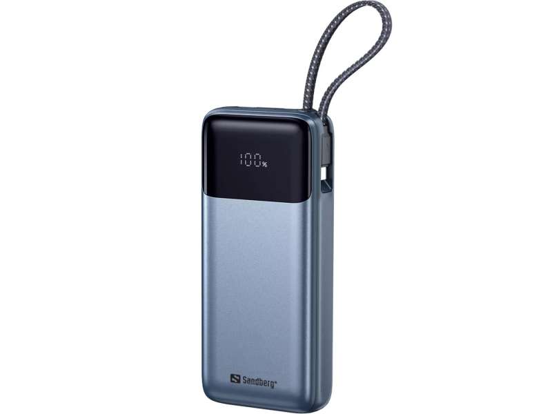 Sandberg All-in1 PD67W 20000mAh Powerbank Blue