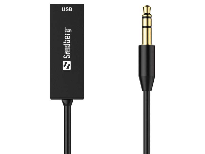 Sandberg Audio Link Bluetooth 5.0 Audio Adapter Black