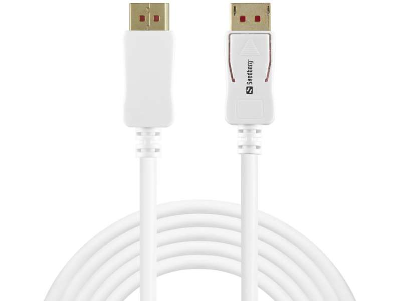 Sandberg DisplayPort 1.4 8K60Hz 2m White