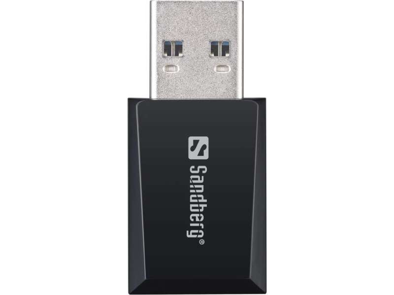 Sandberg Mini Wifi Dongle 1300 Mbit/s Black
