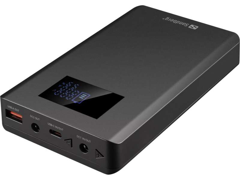 Sandberg PD100W 20000mAh Powerbank Black
