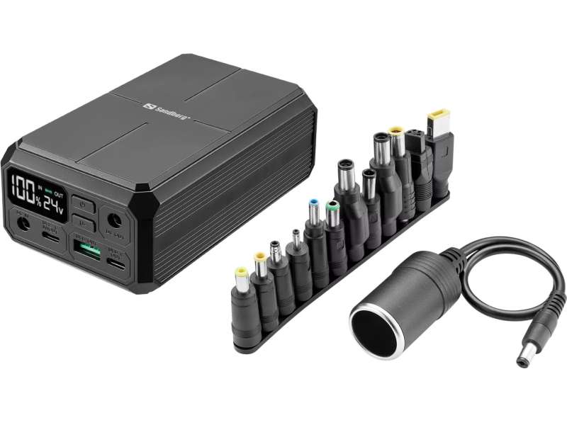Sandberg PD100W 27000mAh PowerBank Black