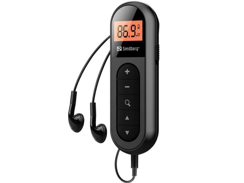 Sandberg Pocket Radio FM Recharge Black