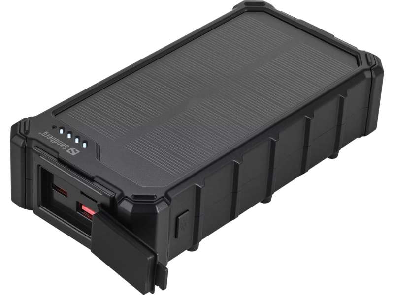 Sandberg Solar CampLED 20000mAh Powerbank Black