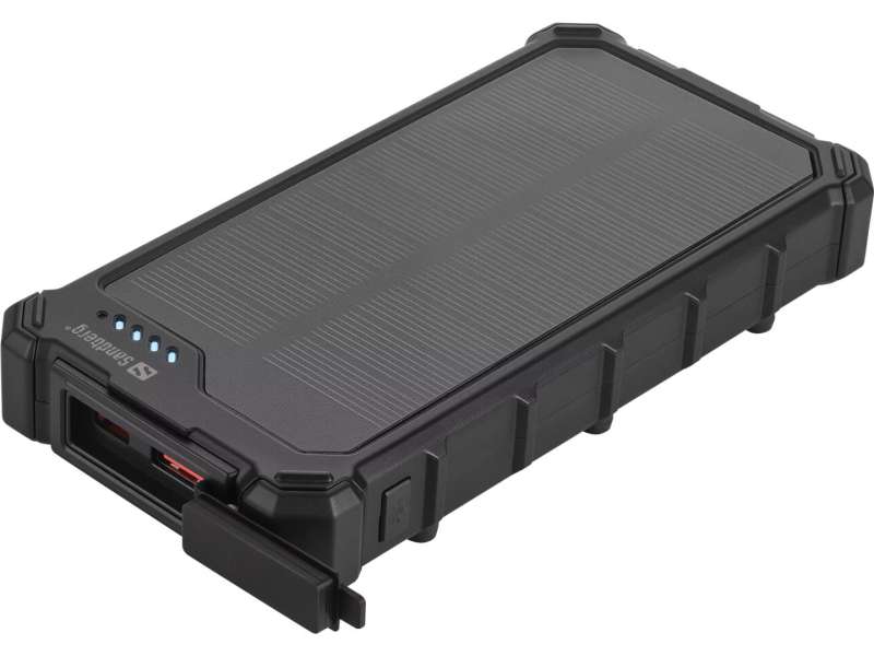 Sandberg Solar CampLED 10000mAh Powerbank Black