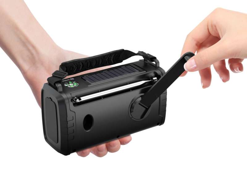 Sandberg Survivor DAB Radio All-in-1 20000 Black