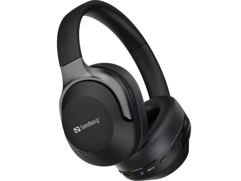 Sandberg Travel ANC+ENC Bluetooth Headset Black