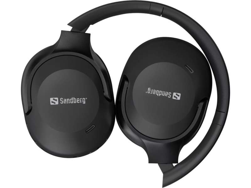 Sandberg Travel ANC+ENC Bluetooth Headset Black