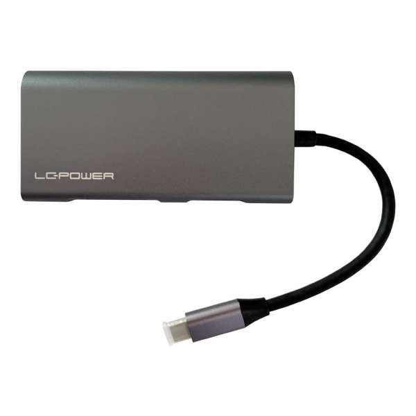 LC Power USB-C Dock Multi-5 Gray