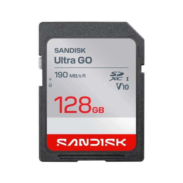 Sandisk 128GB SDXC Ultra GO UHS-I V10