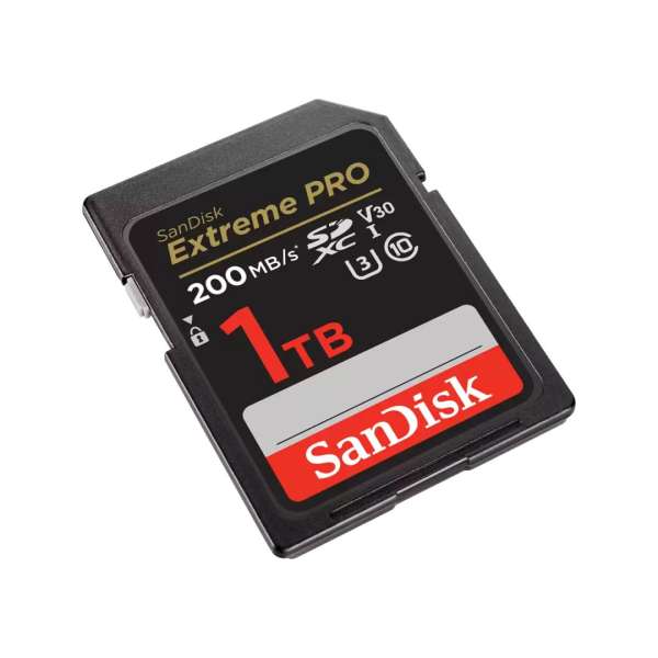 Sandisk 1TB SDXC Class 10 U3 V30 Extreme Pro