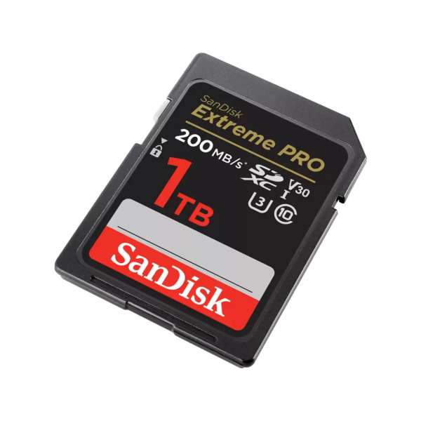 Sandisk 1TB SDXC Class 10 U3 V30 Extreme Pro