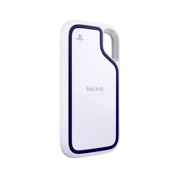 Sandisk 2TB USB3.2 Extreme Portable SSD for PlayStation 5 Console and PC White/BlueN