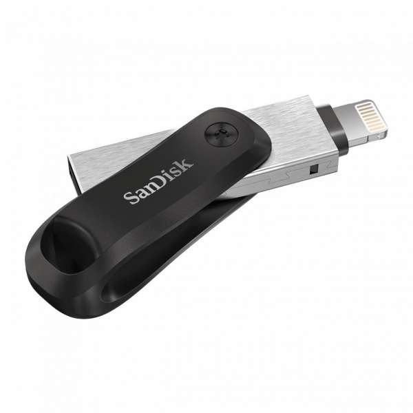 Sandisk 64GB iXpand flash Drive Go Black/Silver